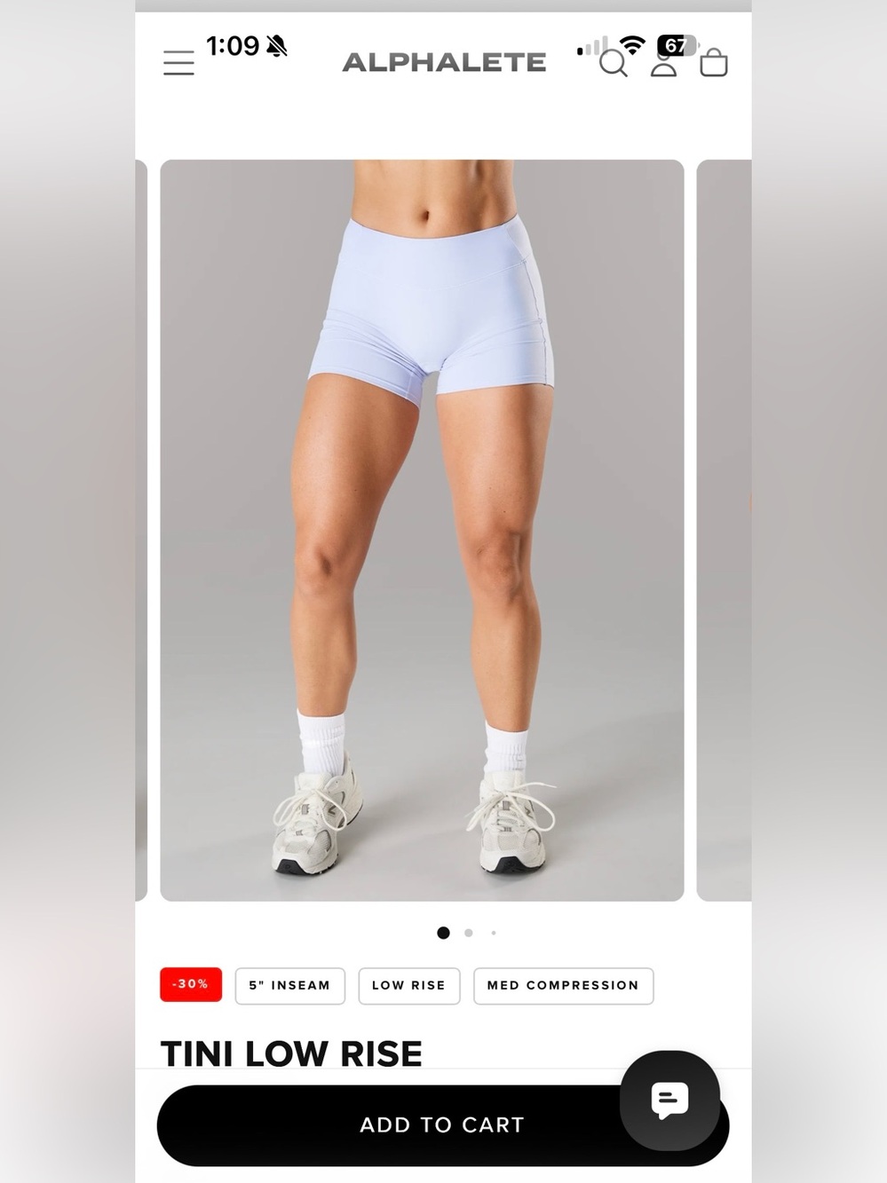 Alphalete Tini Shorts